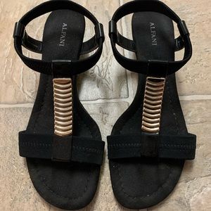 Black Alfani Dress Sandals